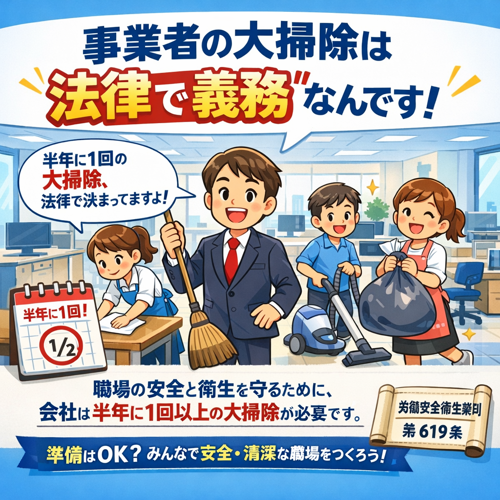 情報）事業者の大掃除は義務！？ - 総合保険プランニング株式会社
